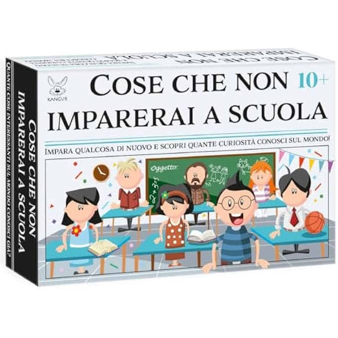 rayihni COSE CHE NON IMPARERAI A SCUOLA - 10+ 216 pieces
