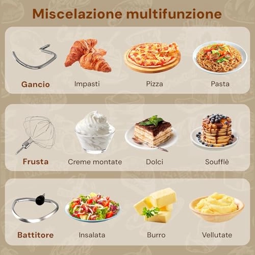 Silent Multifunction Planter Stirrer - 6.5 Liters 1500 watts