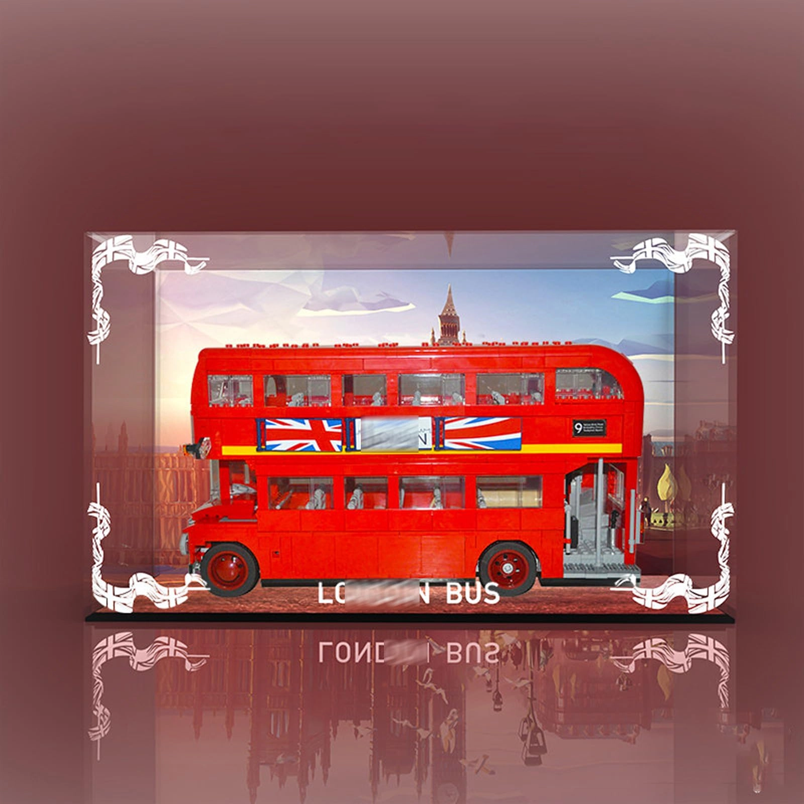 Generisch LEGO Display Case - Building Toys