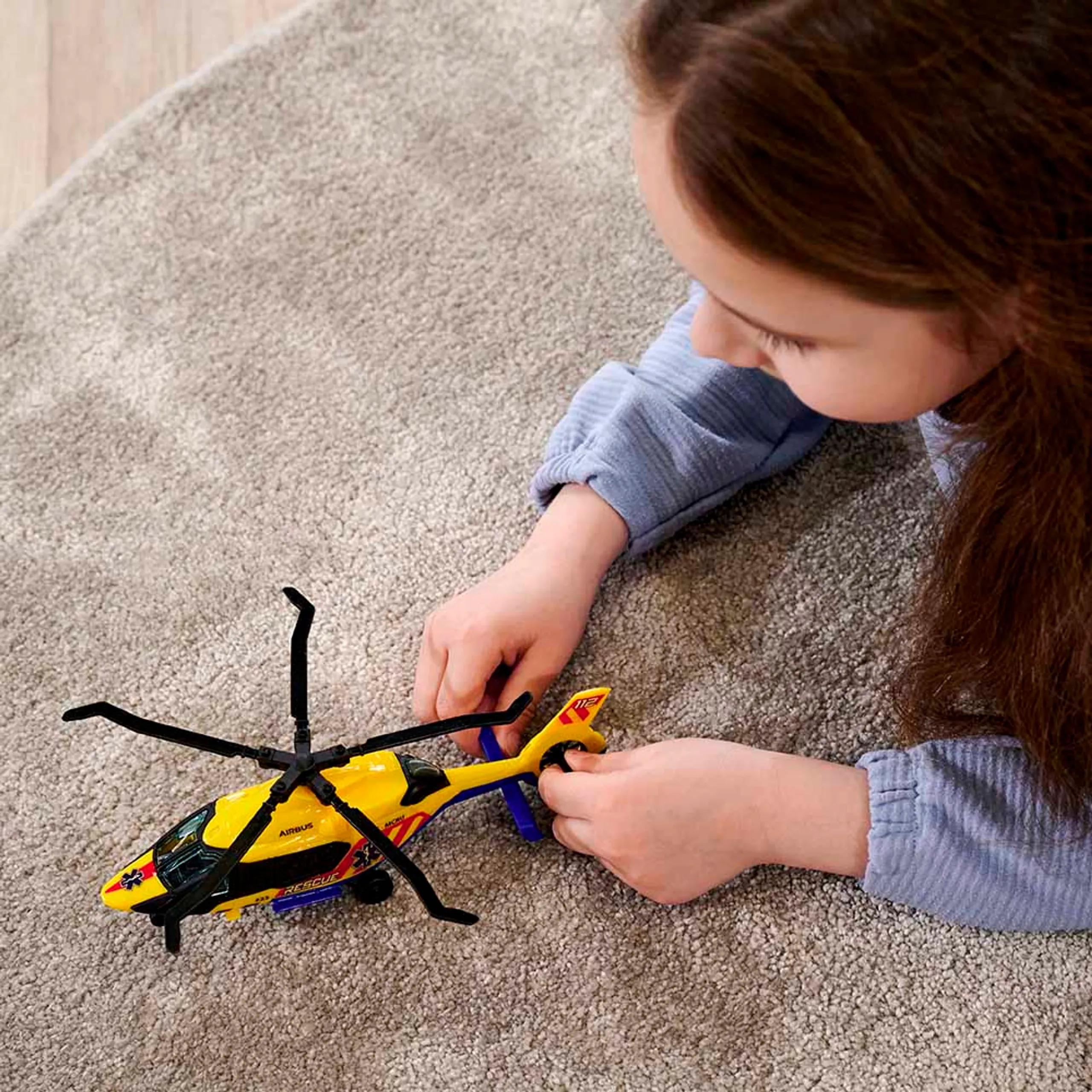 Airbus H160 - 23 cm Yellow Wind-up Propeller