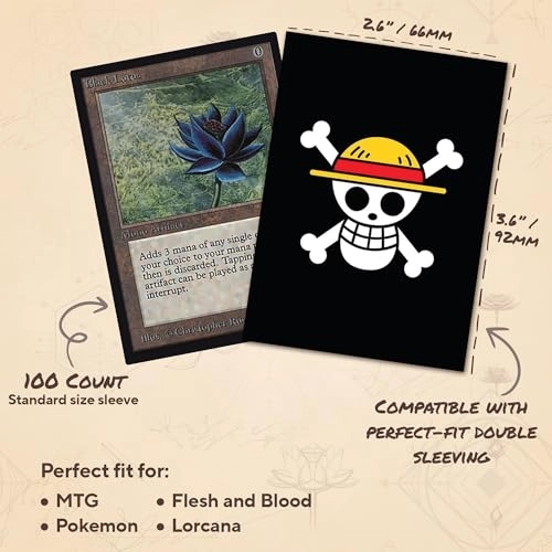Jolly Roger MTG Card Sleeves - 104 Count