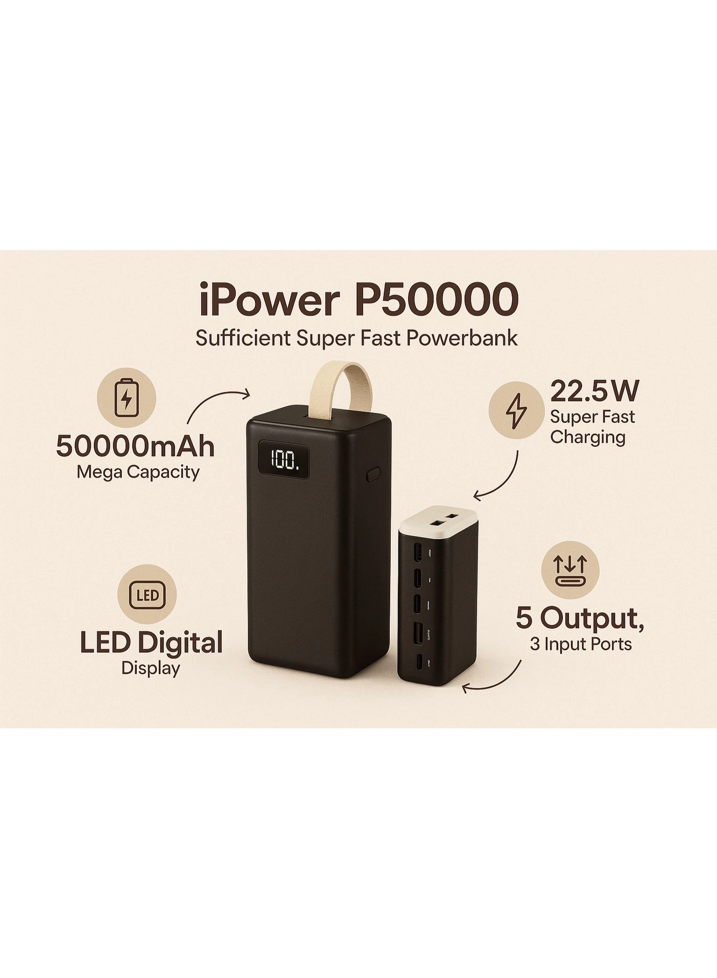 PB-50000 - 50000mAh 22.5W