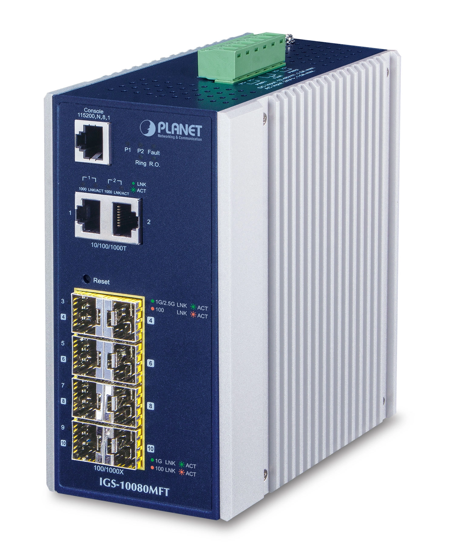 PLANET IGS-10080MFT 10-ports