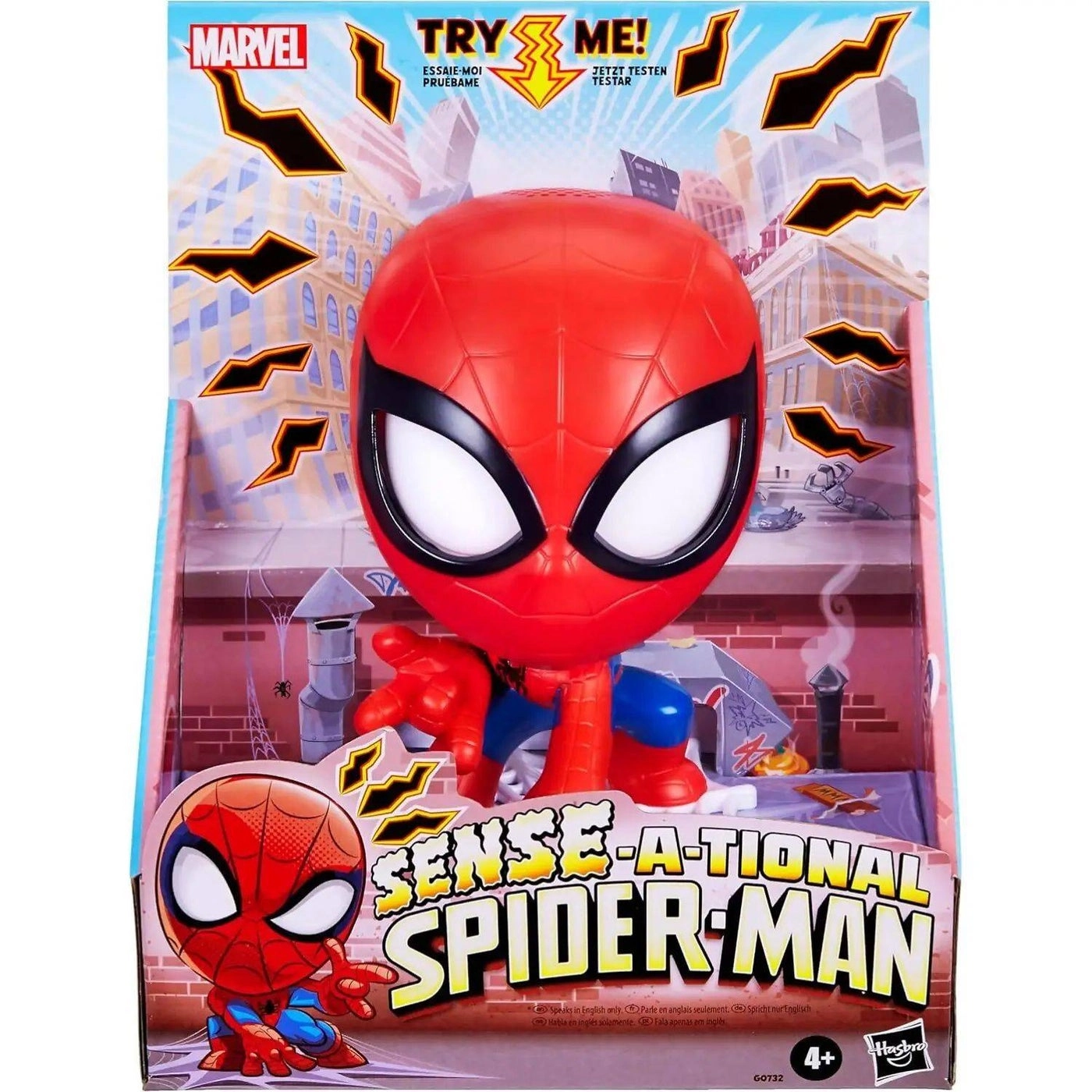 Marvel Sense-A-Tional Spider-Man - 4 years+