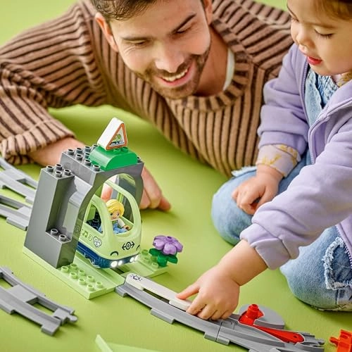 Town Train Tunnel and Tracks Expansion Set (10425) - multicolor 2+