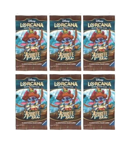 Lorcana Azurite Sea - 12 Card Pack