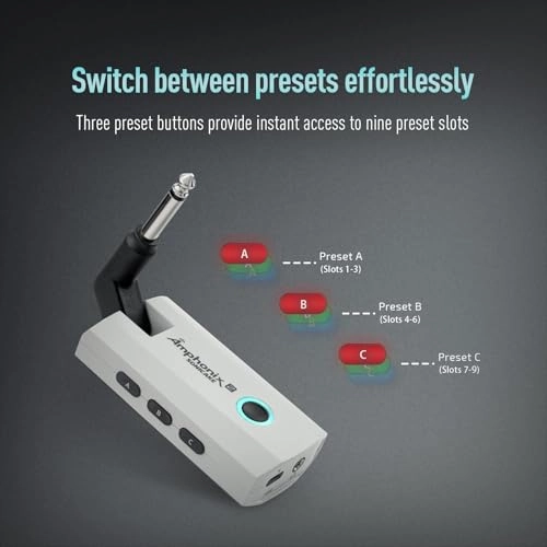 QAP-50 - 50 Presets 9 Effect Modules USB Recording