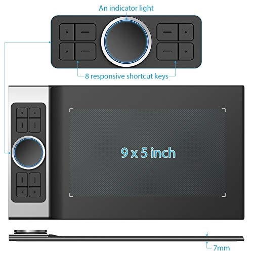 Levels Digital Tablet - 10 x 6 inch 8192 levels
