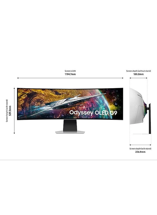 Odyssey G9 - SM-LS49CG954EMXUE 49 inch 5120 x 1440