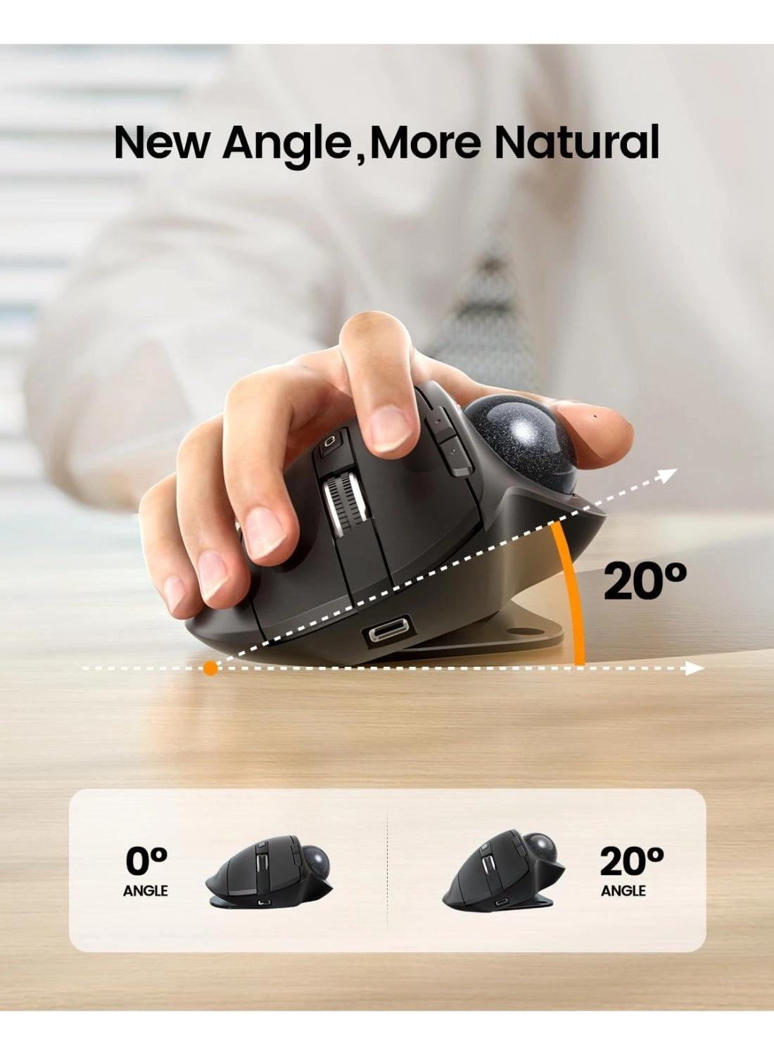 Trackball Mouse - Wireless