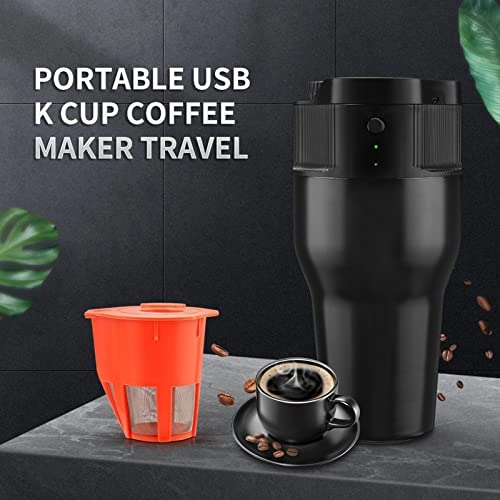 Automatic Portable Coffee Maker - Adjustable Concentration USB Power Supply