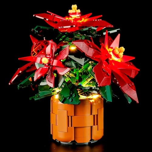 LED Light for 10370 Icons Poinsettia - Christmas