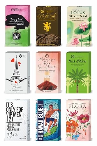 Trio Attar - Tag Me, Hawaii Blue & Flora 3 piece(s) Gift Set