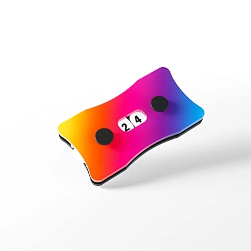 Double Life Counters - Double Dials Color Gradient Acrylic