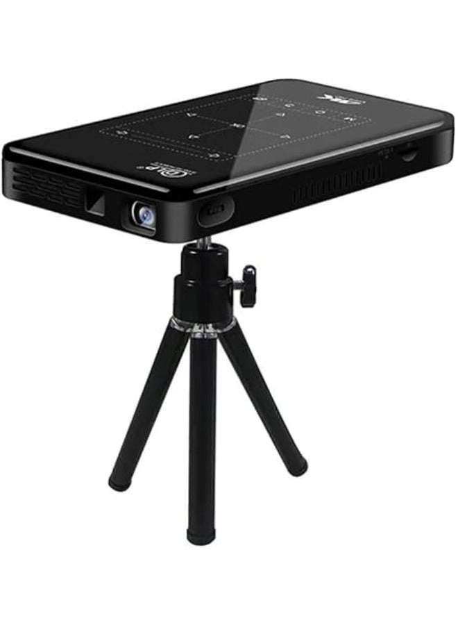 BP09 Portable Mini Smart Projector with 4K Ultra HD, DLP Technology, Android 9.0, and Bluetooth 4.1 – LED Home Cinema Video Beamer