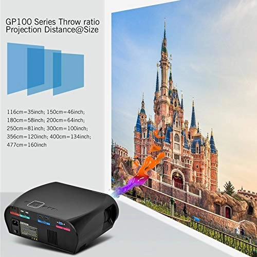 Portable Home Cinema Projector olpqadfgcz543