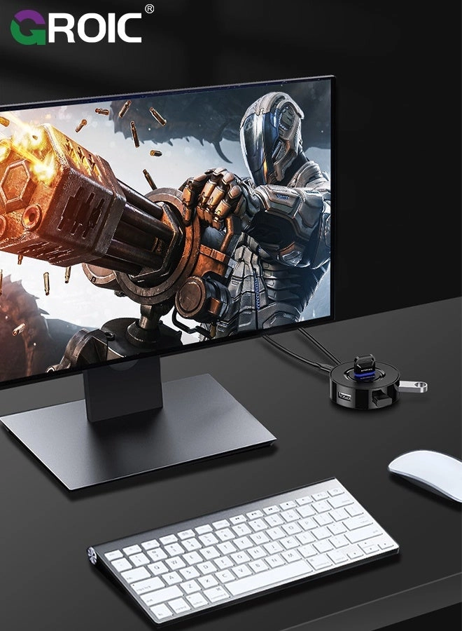 4-Port Expansion USB Splitter - True