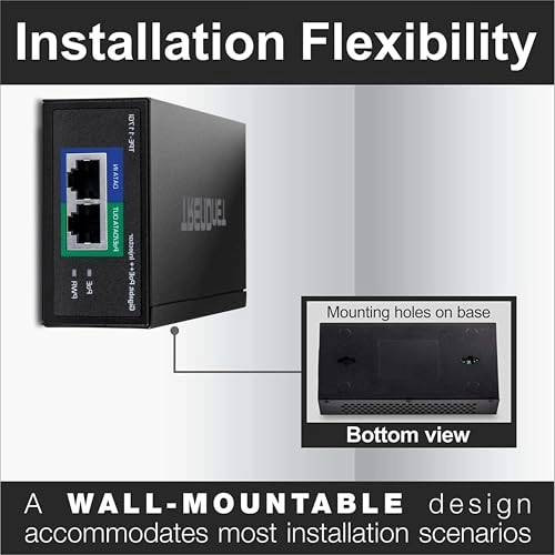 4-Port Gigabit PoE+ Injector - 65W