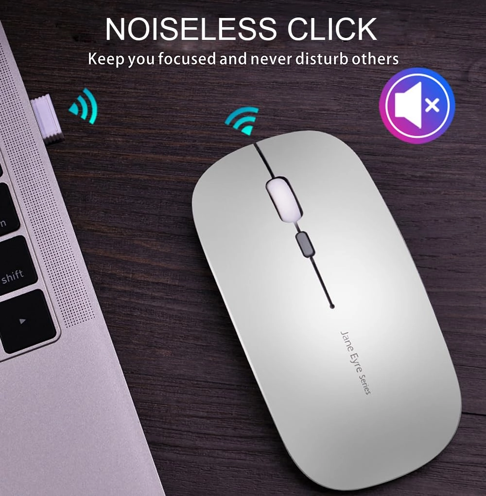 Q5 Slim Rechargeable Mouse - Wireless