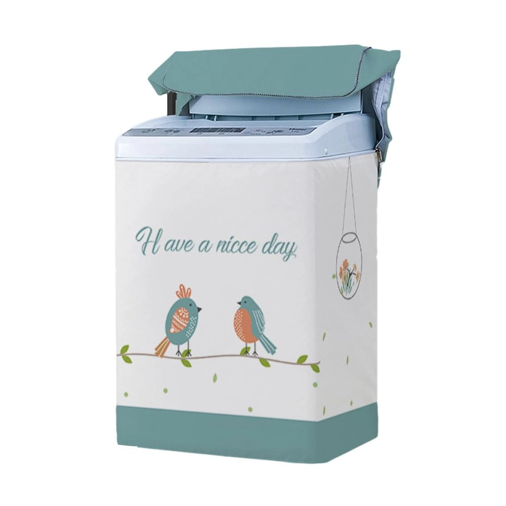 Odot Washing Machine Cover - Top Loader M-53x90x55cm Two birds