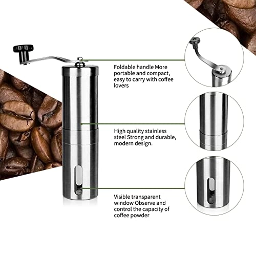 Coffee Grinder - Stainless Steel Hand-held