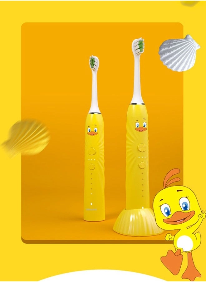 Electric Toothbrush - Super Soft Blue 4 Different Heads