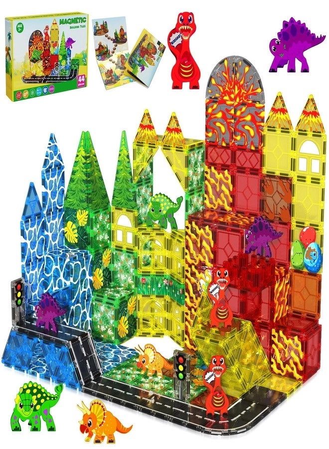 magneverse Dinosaur Magnetic Tiles