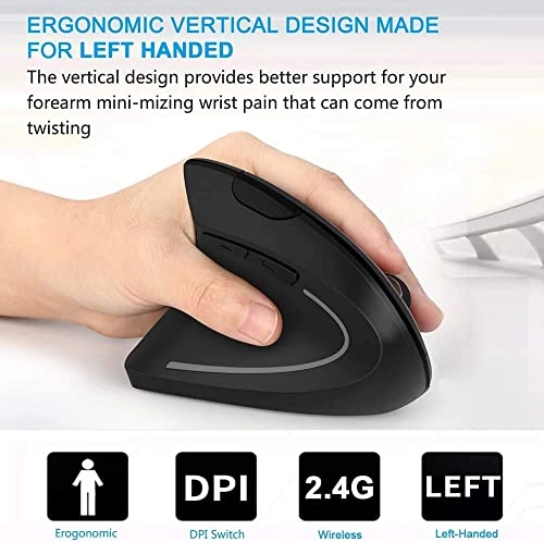 Vertical Ergonomic Mouse - USB