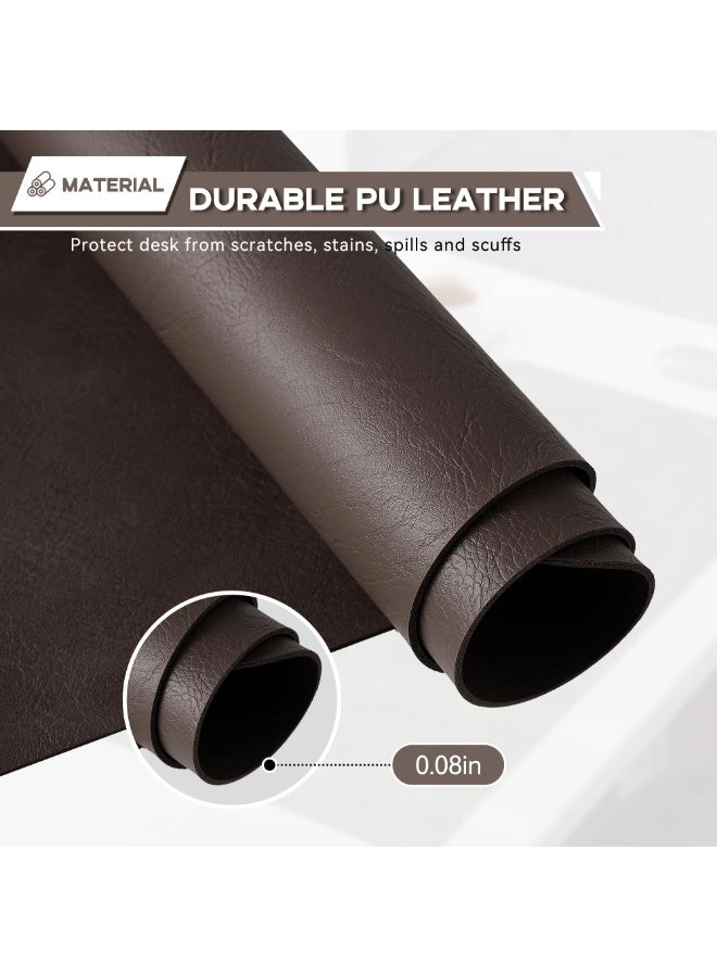Large PU Leather Gaming Mouse Pad - 80x30 cm