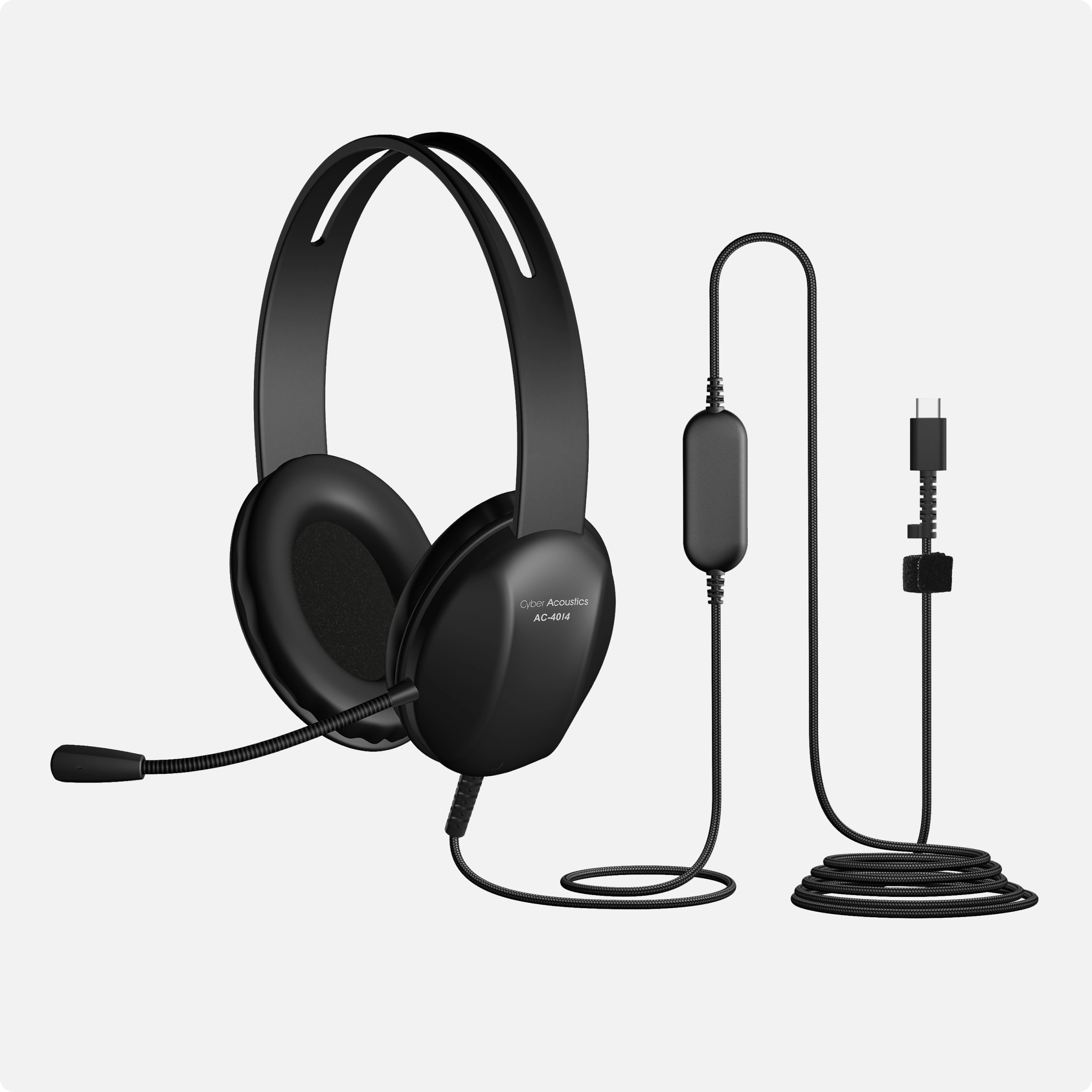 Cyber Acoustics AC-5014 Wired Headset Pack