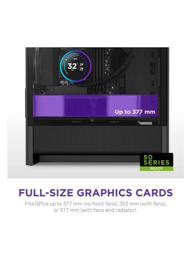 H3 Flow - Tempered Glass Side Panel Micro-ATX