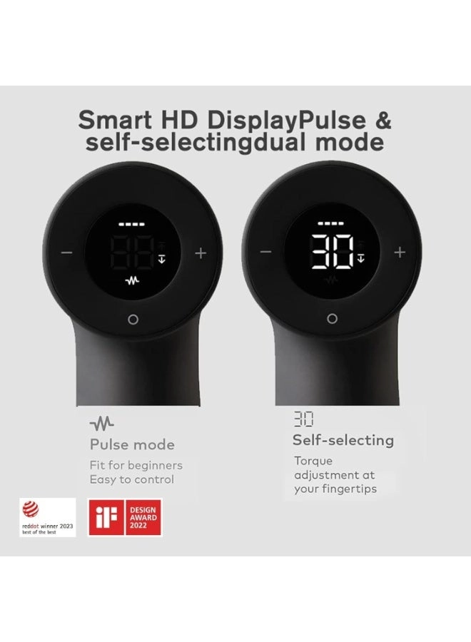 Cordless Brushless Drill Tool Kit - 35-Piece Rechargeable