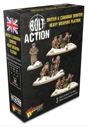 Heavy Weapons Platoon: British & Canadian Infantry - 10 figures