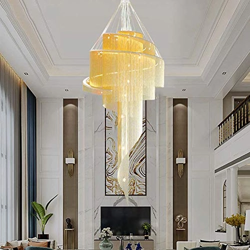 G9 Modern Light Luxury Fringe Large Chandelier - 50-80cm