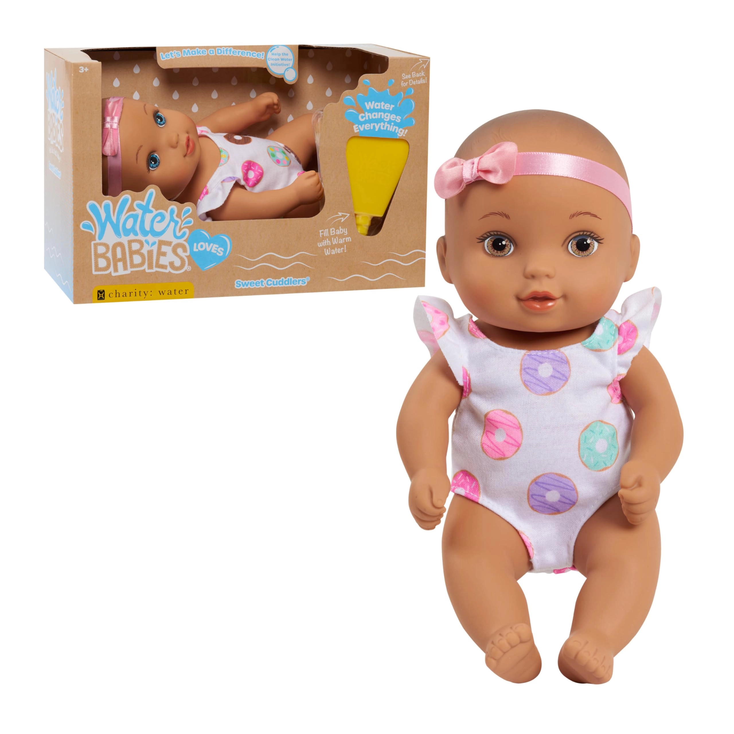 Just Play Sweet Cuddlers Doll - 9 Inch Water Filled Ages 3+