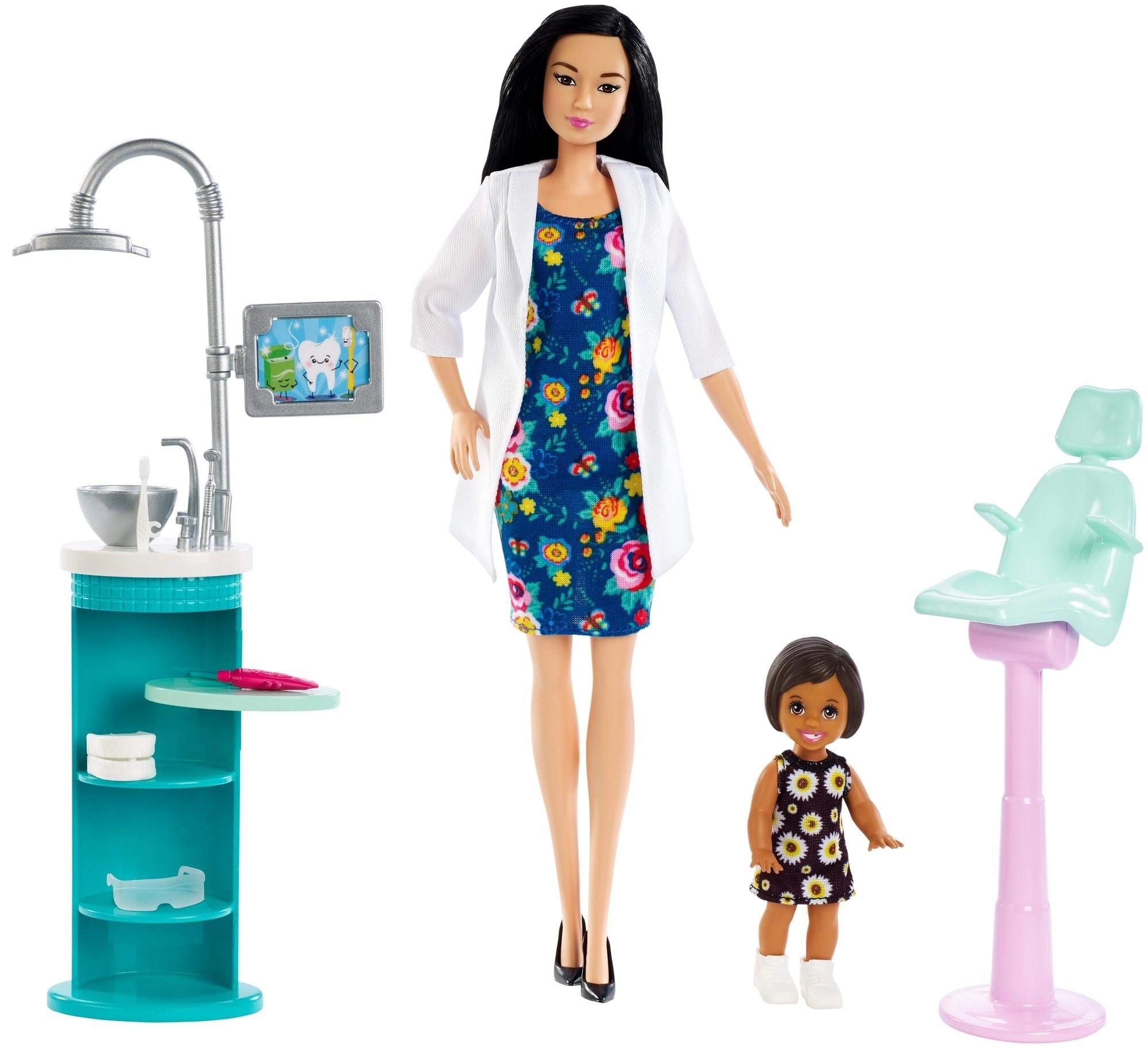 Barbie Dentist Doll & Playset