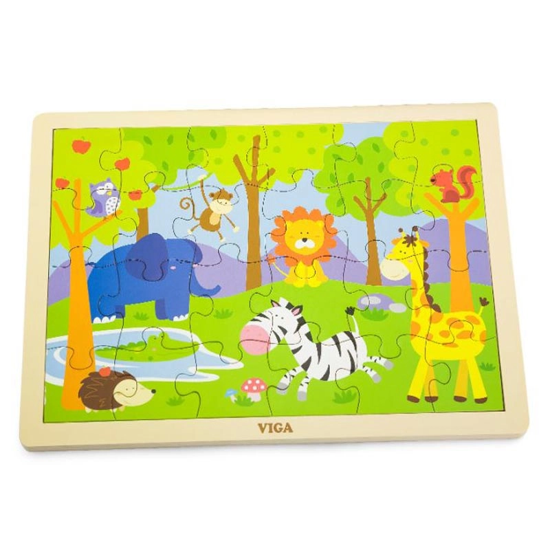VIGA Safari Puzzle (PCG-50198) - 24 pcs