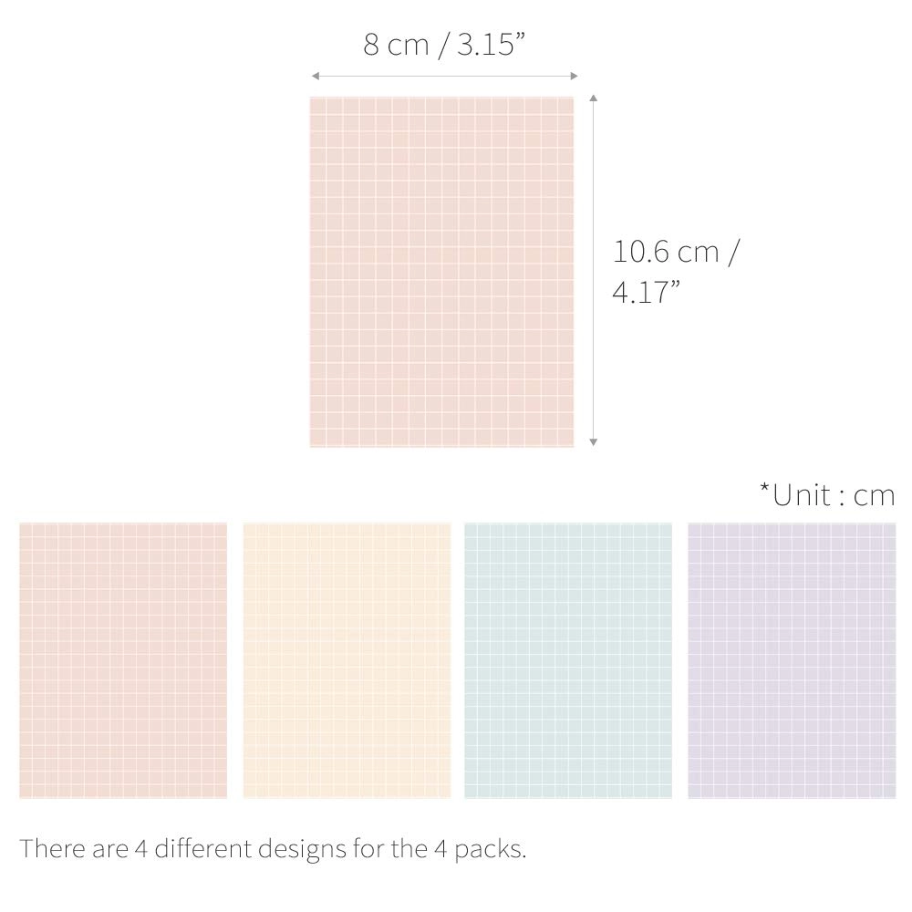 Memopad Softcover - Blank 400 Sheets
