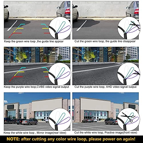 Backup Camera - Night vision CVBS AHD TVI 720P