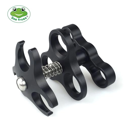 Ball Clamp Joint - 1-inch Double Spring Design 2-Pack