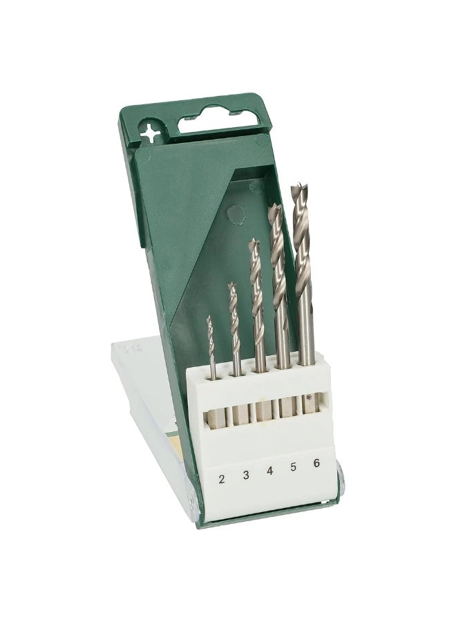 Brad Point Wood Drill Bit Set - 5 piece(s)
