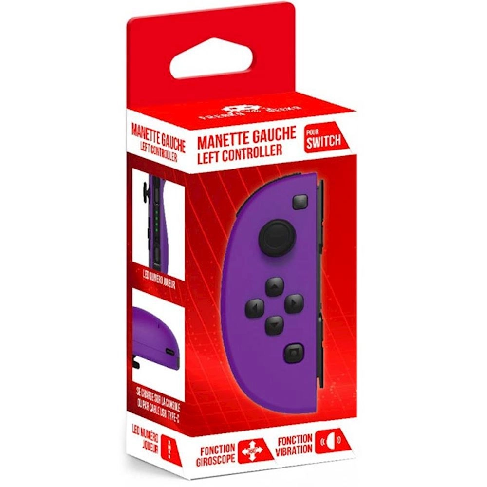 FREAKS & GEEKS Nintendo Switch Wireless Left Joy-Con Purple