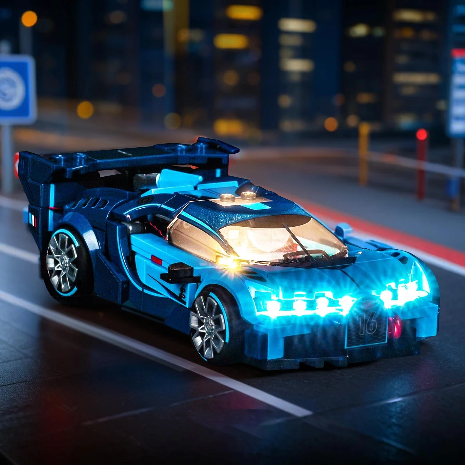 LocoLee Bugatti Vision GT Light kit (77253) - LED Lighting Accessories Compatible with 77253