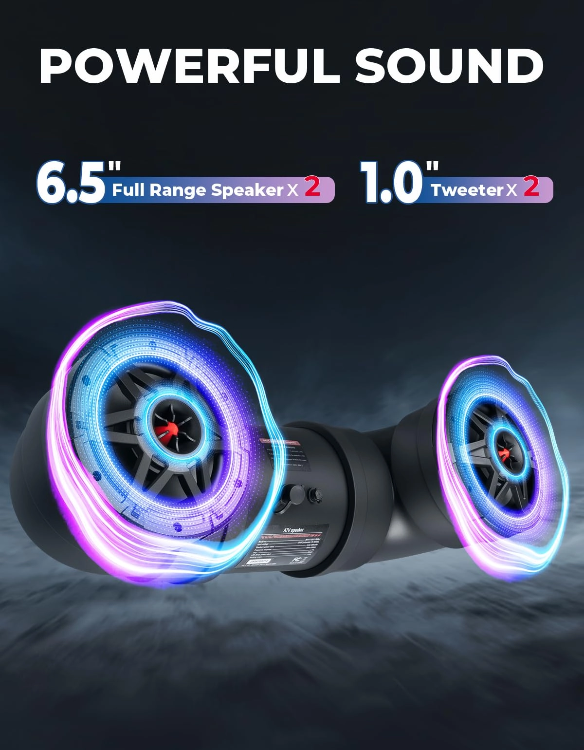 ATV Speaker - 6.5 Inch Full Range