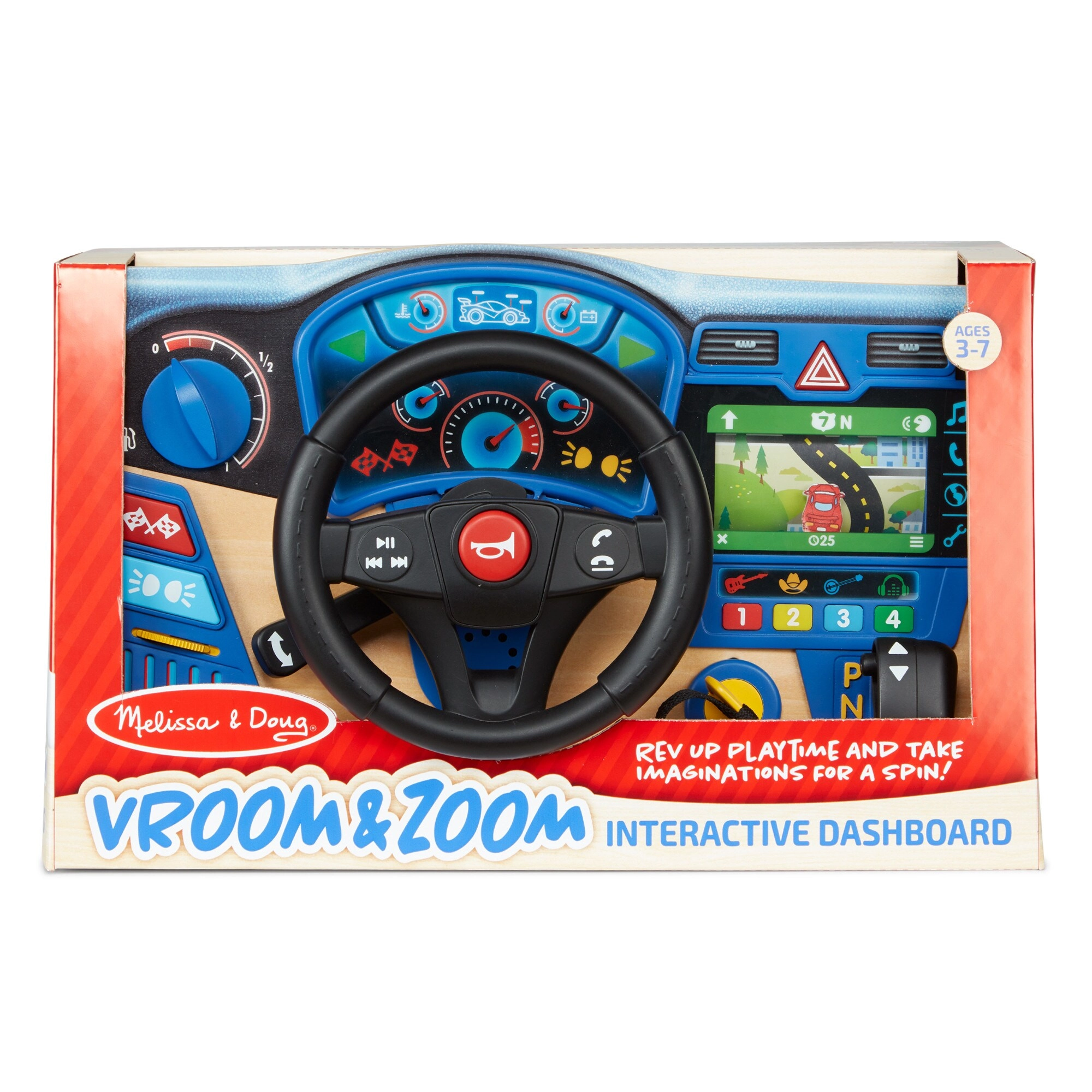 Melissa And Doug Vroom & Zoom Dashboard - 3 to 7 years