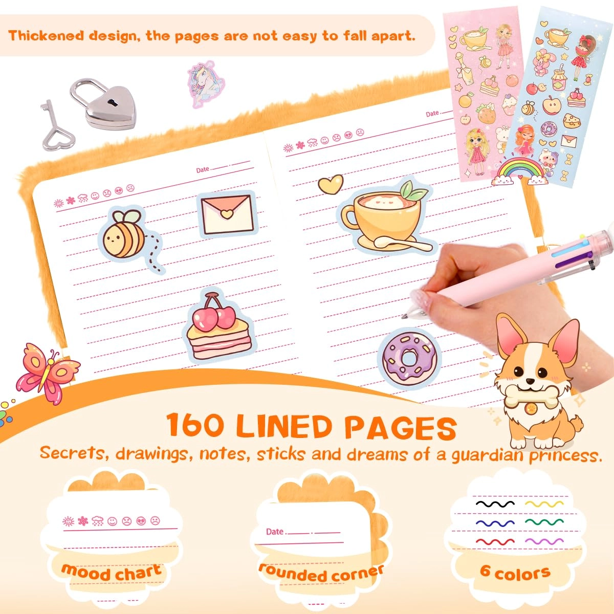 Corgi Diary - A5