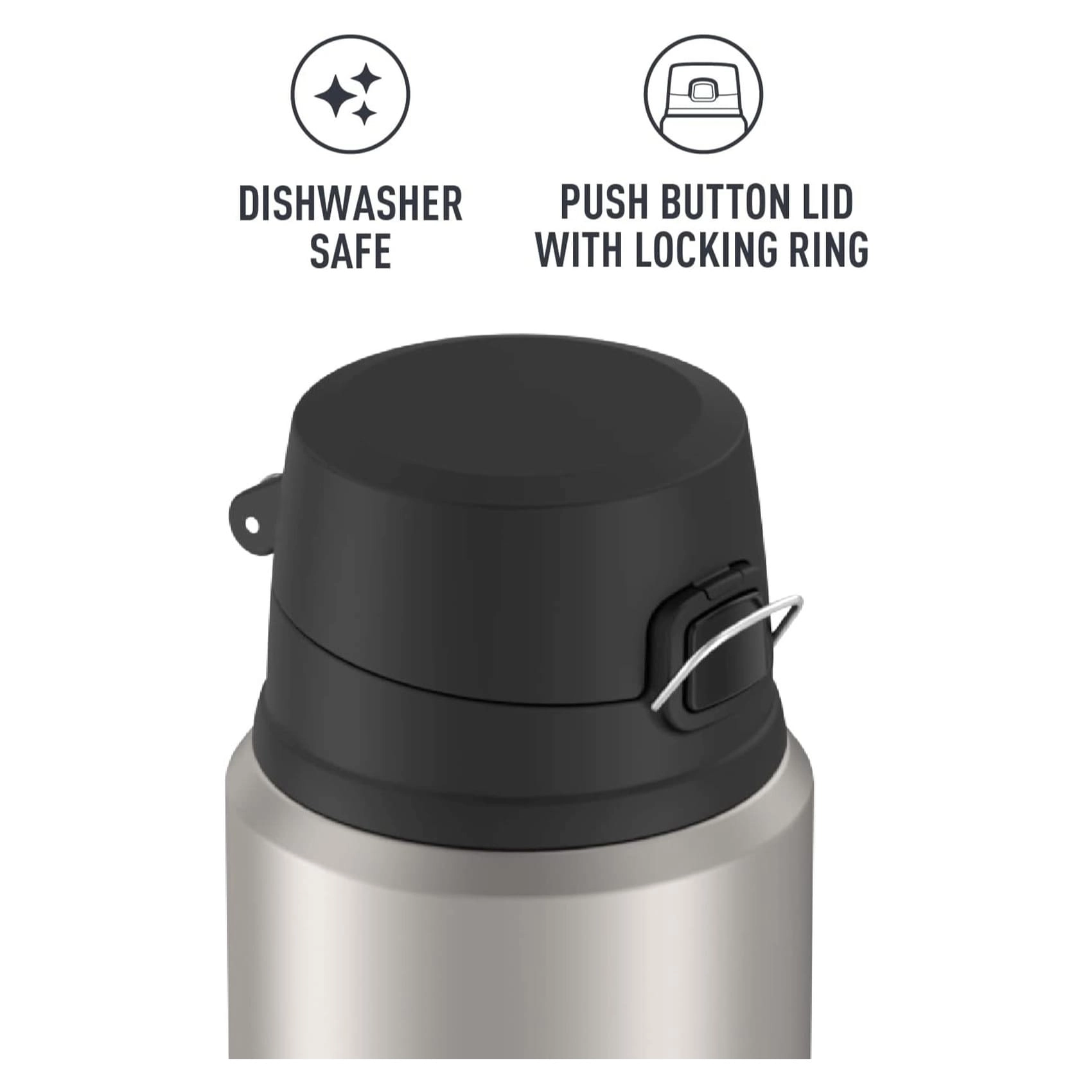 Stainless Steel Vacuum Bottle - 710ml