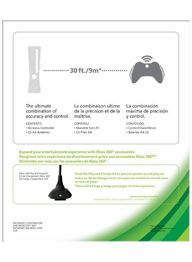 Xbox 360 Wireless Controller - Black
