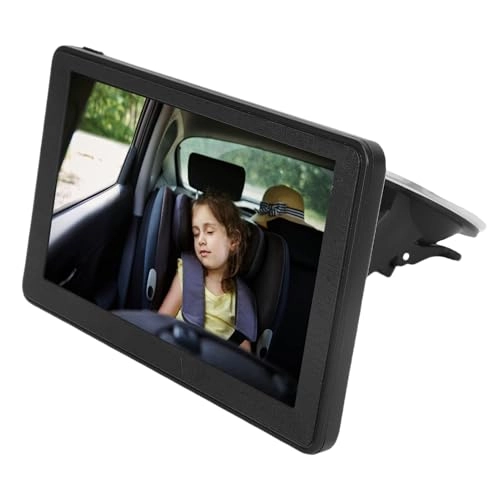 Split Screen Display Baby Car Camera - 7 inch