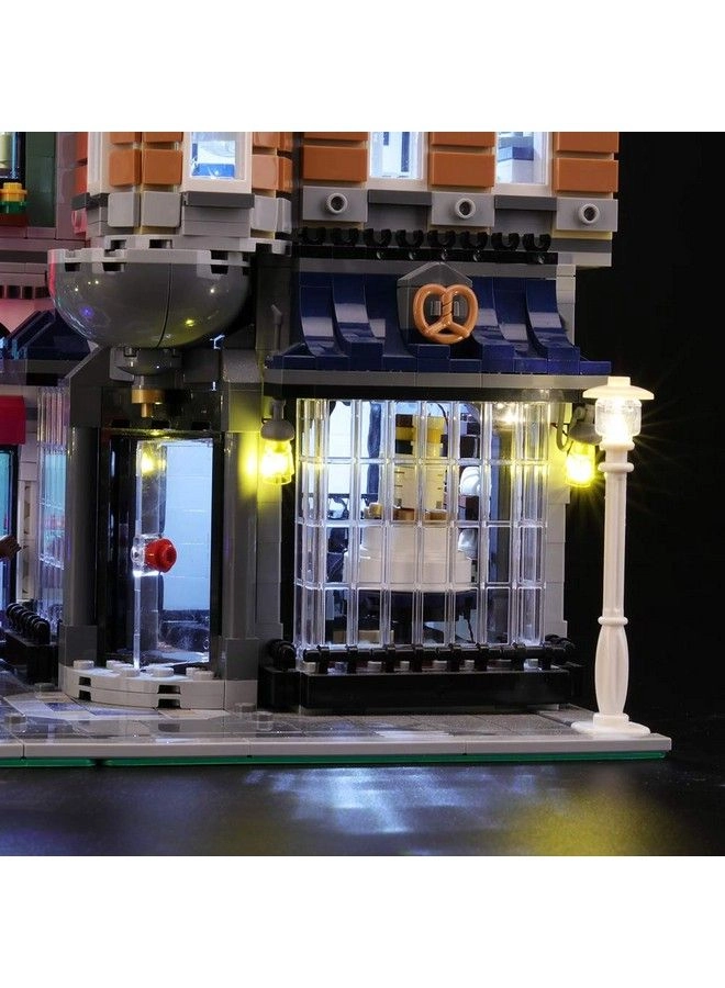 Led Lighting Kit For Assembly Square - Compatible With Lego 10255